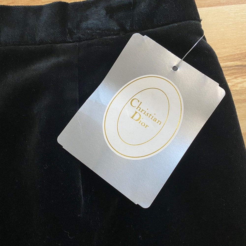 NWT Vintage Dior Velvet Skirt sz 14